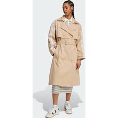 Trenchcoats - Women Adidas Adicolor Trench Coat Twill Magic Beige Womens