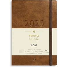 Burde Liten Veckokal. Forma Deluxe 2025 brun