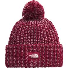 Multicolored - Women Accessories The North Face Cozy Chunky Cabin Beanie: Beetroot/Mauve/Midnight Mauve/White Dune