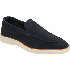 Suede Loafers Frank Wright Simmons - Navy