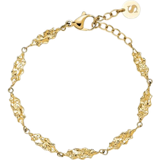 Rustfrit stål Armbånd Sistie Sophia Small Double Bracelet - Gold