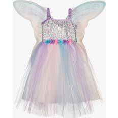 Girls Purple Fairy Costume Pink 3-4 Year
