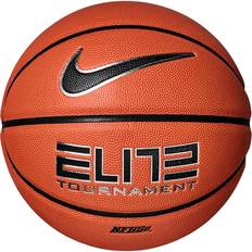 Nike Elite Tournament 8P Basketboll Amber Black Metallic Silver Black