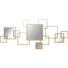 Alexandra House Living Golden Wall Mirror