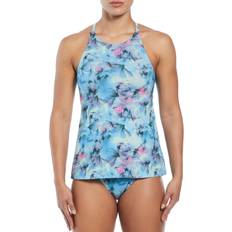 Nike Tankinis Nike Lace Up High Neck Tankini, Women's, XL, Multi