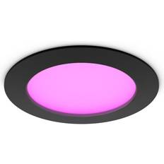 Philips Hue Ceiling Lamps on sale Philips Hue Slim Recessed Black/White Ceiling Flush Light 17cm