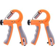 Grip Strengtheners Glamza X2 Hand Grip Strengthener with Counter 5-50kg TWIN PACK Enhance Wrist, Forearm, and Finger Strength Perfect for Climbing and Gym Workouts