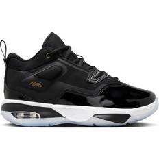 Nike Zapatillas de Baloncesto Nike Jordan Stay Loyal 3 GS - Black/White/Football Grey/Metallic Gold