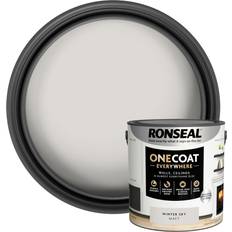 Ronseal Grey Paint Ronseal One Coat Everywhere Surface Sky Grey 2.5L