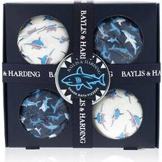 Baylis & Harding beauticology shark giftset 4 bath fizzer set