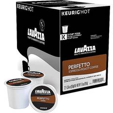 Lavazza K-cups & Coffee Pods Lavazza perfetto espresso coffee k-cup pods dark roast 1058895