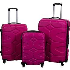 ABS-plast Resväskeset Borg Living Lightweight Suitcase - 3 delar