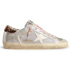 GOLDEN GOOSE Superstar Net Glitter Low Top W - Silver/Ice/White