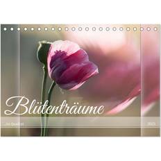 Calvendo Flower Dreams Square Desk Calendar 2025 A5