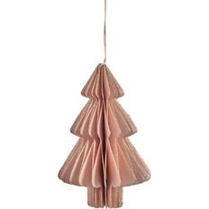 Rose Décorations Lene Bjerre Suspension Sapin de Noël Pappia 15 cm Rose Décoration