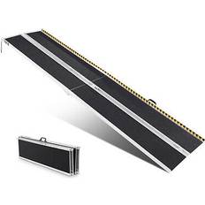 Hälsovårdsprodukter VEVOR 10 ft 800 lbs folding wheelchair ramp aluminum mobility ramp portable