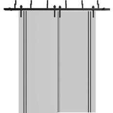 Doors SartoDoors Solid Manufactured Paneled Finish Sliding Door (x)