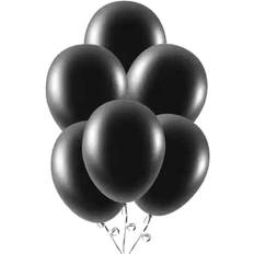Black Latex Balloons Globos festival Latex Balloons 23cm Black 30-pack