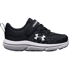 Under Armour Infant Assert 10 AC Running Shoes - Black/White