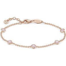 Nomination Armband Nomination Bella Bloom Rose Gold & Pink Bracelet 18.5cm