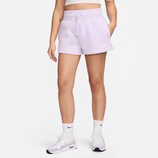 Donna - Viola Shorts Nike Phoenix Fleece High Rise Short - Viola