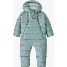 18-24M Base Layer Children's Clothing Patagonia Hi-Loft Down Sweater Bunting Infants' Thermal Blue, 12M