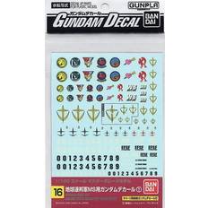 Scale Models & Model Kits Bandai Sold by: Galactic Toys, Hobby Decal GD-16 1/100 Scale Earth Federation Water Slide Decal