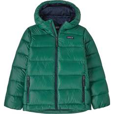 Patagonia Hoodies Children's Clothing Patagonia Hi-Loft Down Sweater Hoody - Conifer Green