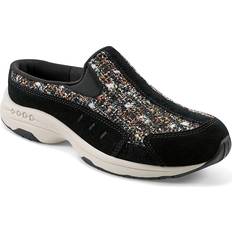 Multicolored - Women Clogs Easy Spirit Traveltime Clog Women's Black/Multicolor Tweed Clogs