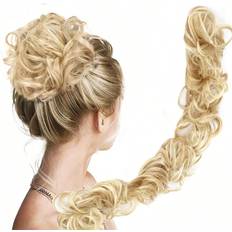 Hair Buns Shein Diy Messy Hair Bun Updo Extensions Curly Hair Scrunchies Chignon Hairpiece