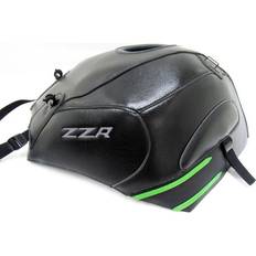 Green Motorcycle Accessories Bagster Motorcycle tank cover Kawasaki ZZR 1400 2012-2019 Noir