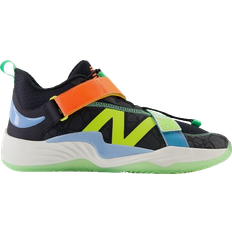 New Balance Fast Lacing System Shoes New Balance FuelCell Lindor 2 Pre-Game - Black/Neon Dragonfly/Electric Jade