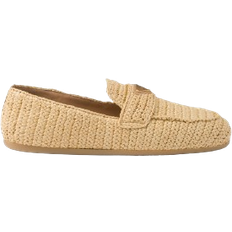 Damen - Natur Loafers Prada Crochet - Natural