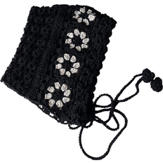 Florals - Women Headgear CoCopeaunt Cute Floral Beanies - Black