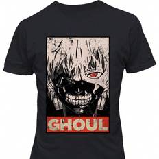 Clothing Shein New Graphic Shirt Anime Manga Ghoul Mens TShirt