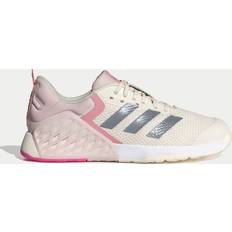 Femme - Rose Chaussures de Gymnastique et d'Entraînement Adidas Dropset 3 Cross Training Femme - Beige