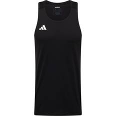 Hombre Camisetas de tirantes adidas Camiseta Funcional ADIZERO - Gris/Negro