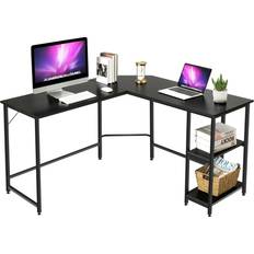 Furniture Costway L-Shaped Corner Writing Desk