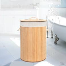 MantraRaj Bamboo Laundry Hamper Basket