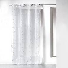Douceur D Interieur Curtain Rings 140X240 Voile Argent Bully