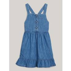 Tommy Hilfiger Dresses Tommy Hilfiger Girls' Kids' Cross-Strap Denim Dress Blue Sky Blue