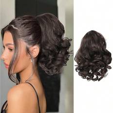 Shein Ponytail And High Ponytail Hairpieces With Claws Curly Hair Extensions Braids