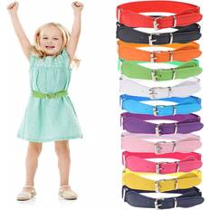 Girls Belts Children's Clothing Shein Kids Belt Adjustable Elastic Fashion Belt With Pin Buckle For Girls Kids