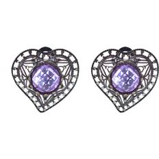 Lotus LP-1044-4-2 Sterling Silver Earrings - 3 cm