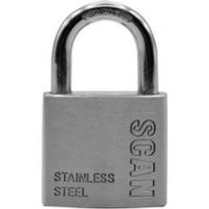 Security Scan ZB111-38 Stainless Steel Padlock 38mm SCAPLSS38