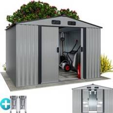 Metal Tool Shed With Foundation Apex Roof