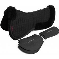 Saddles & Accessories LeMieux Merino ProSorb Pocket Half Pad Black/Black