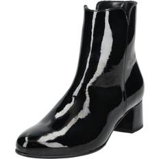 Suede Ankle Boots Gabor Abbey Womens Ankle Boots - Black