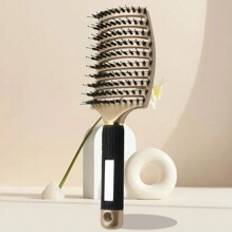 Shein Bristle Hair Brush Scalp Massager Comb
