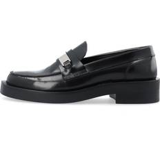 Bianco Dame Loafers Bianco Læderloafers